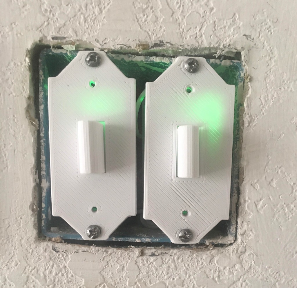In Wall Sonoff Light Switch Box Push Button