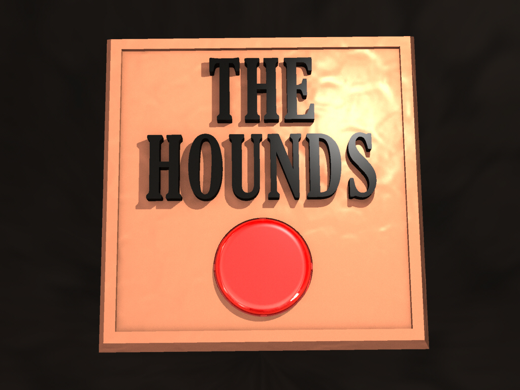 Mr. Burns' THE HOUNDS button