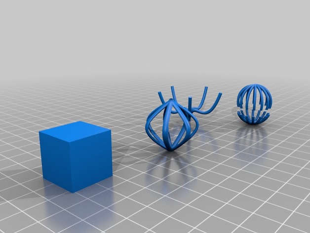 Autodesk 123d Design Circular And Odd Shape Cages 818pm By Ivanhoeeewu Thingiverse
