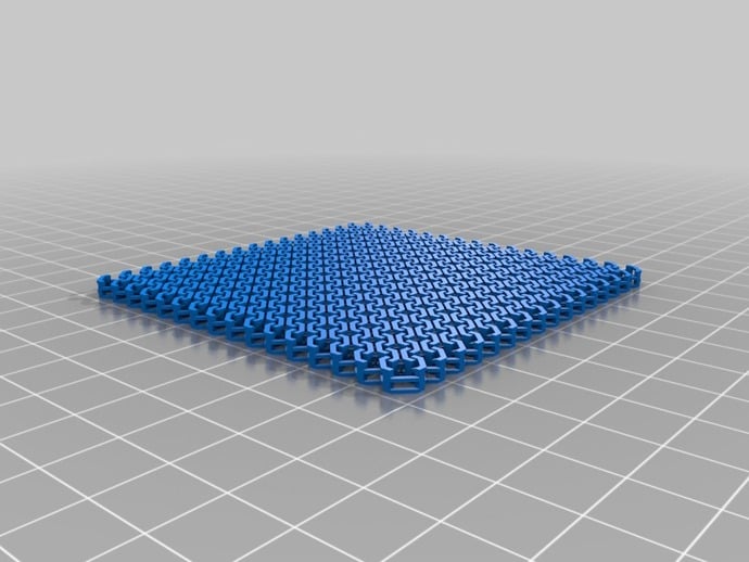Chainmail Coaster
