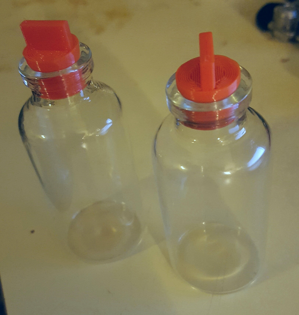 Improved Dollar Store Glass Bottle Cork