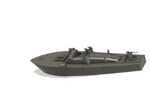 British Power Boat Motor Gun Boat 1/300