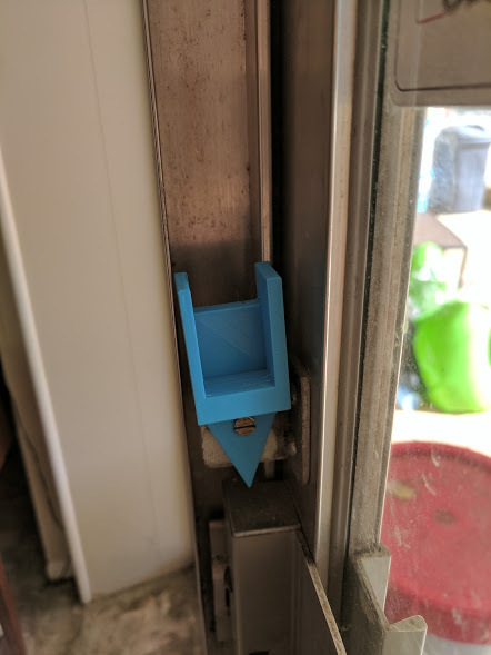 Sliding patio door lock (strybuc charley bar)