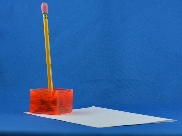 Paper Weight Pencil Holder
