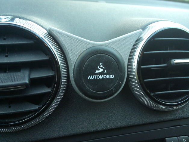 Audi Universal magnetic Phone Holder - fits between round ventilation i.e.A3 P8
