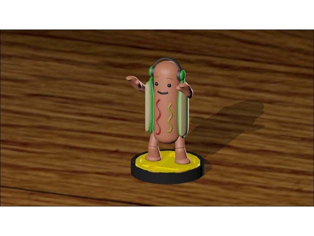 Snapchat Dancing Hot Dog