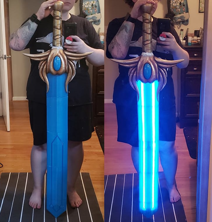 Light-up She-ra Sword (Remixed from Polymath314)