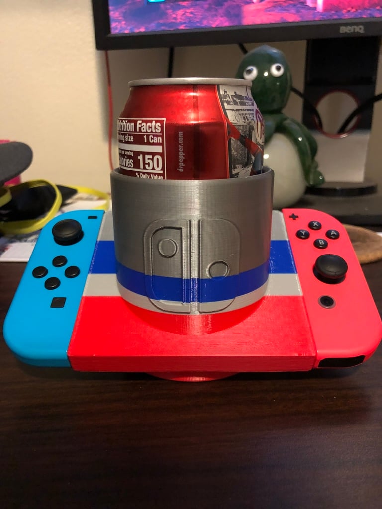 Nintendo Joycon Drink Holder (More Comfortable Angle)