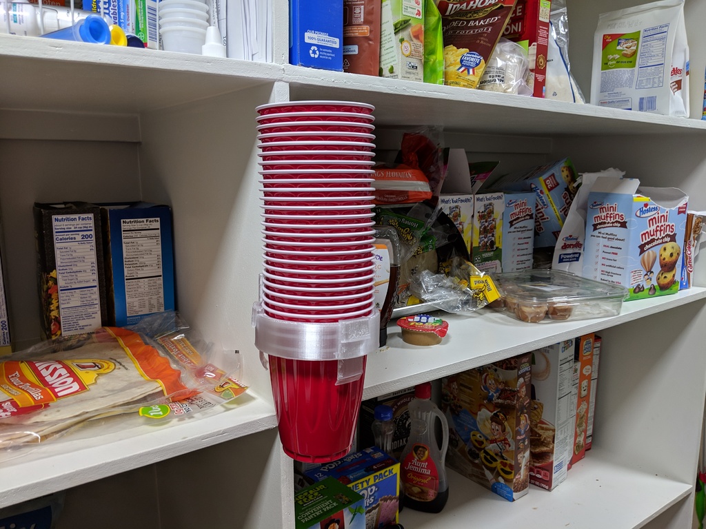 Red Solo Cup dispenser
