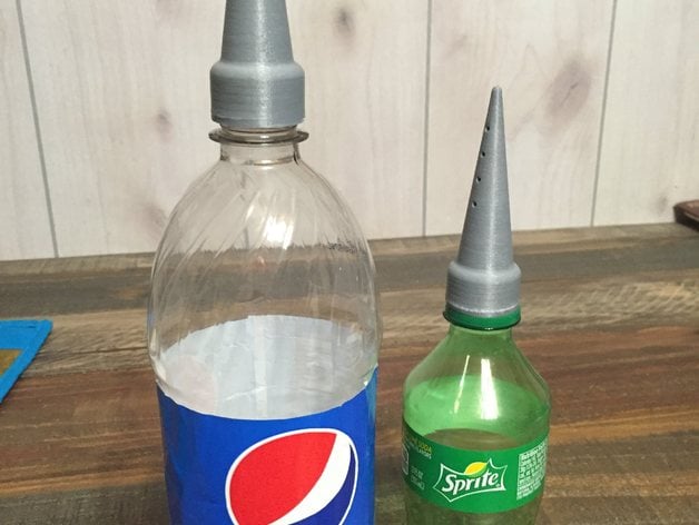 Watering spike for pop bottles - Updated 5/20/17
