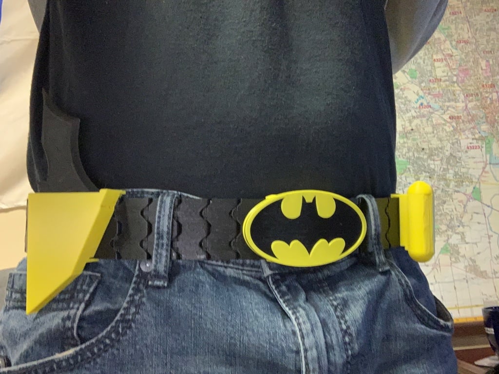 Batman's 3D Printed Utility Belt