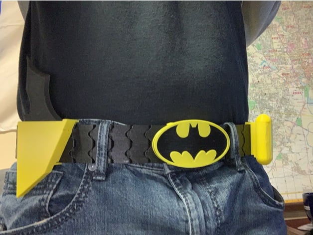 Batman's 3D Printed Utility Belt by Kjbummy - Thingiverse