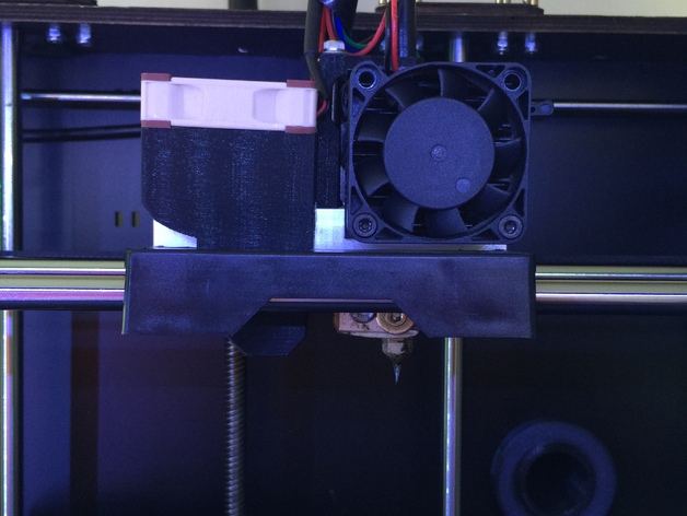 Lightweight Extruder Conversion cooling for ctc to work with lever filament tensioner