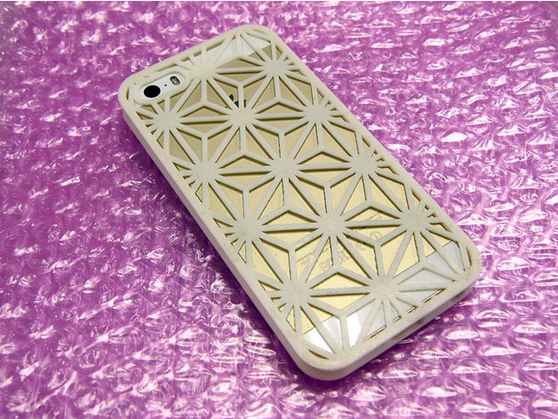iPhone 5s Case with Japanese Traditional Pattern