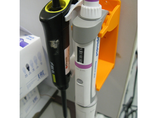 Finn pipette/adjustable air displacement pipette holder