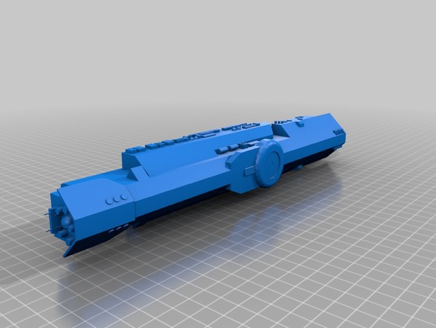 Unsc Infinity By Fllschirmjager Thingiverse