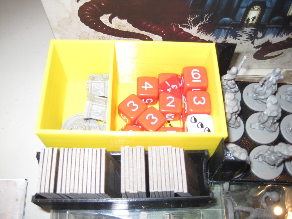 Lobotomy dice, altar, first player token box