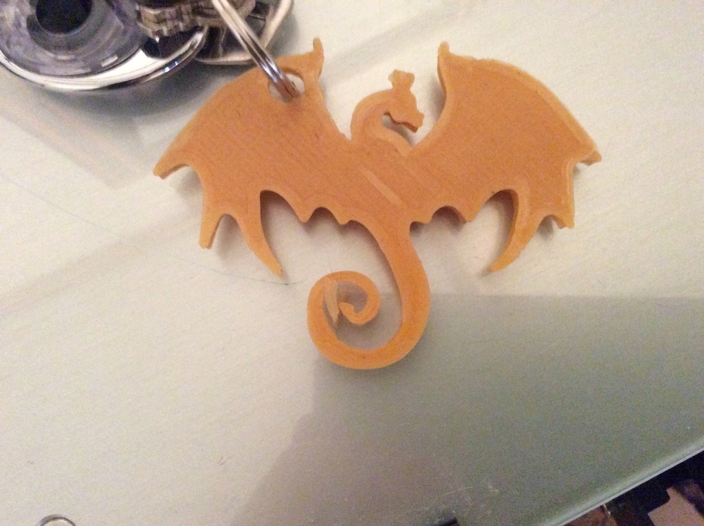 Dragon keychain