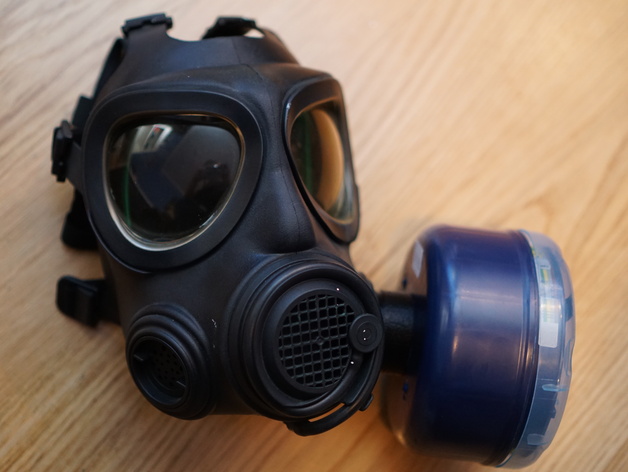NATO-3M adapter for gas masks