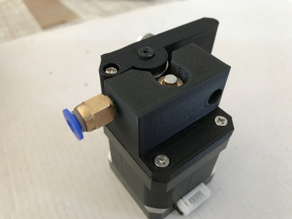 Extruder-filament moving unit for 3 and 1.75 mm