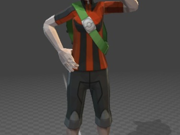 Brendan - Pokémon - V Pose