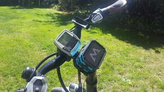 Bike holder for "MPow Armor" bluetooth speaker