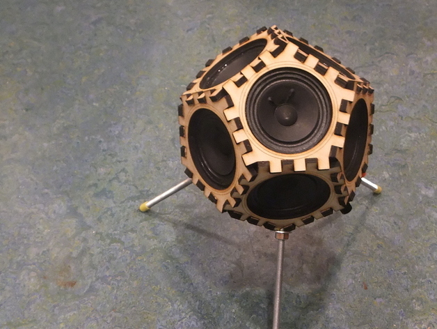 Sputnik 17: Dodecahedron loudspeakers