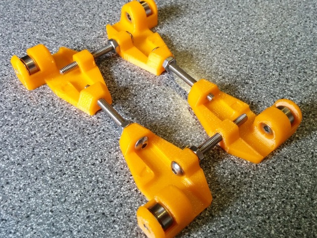 adjustable filament reel roller