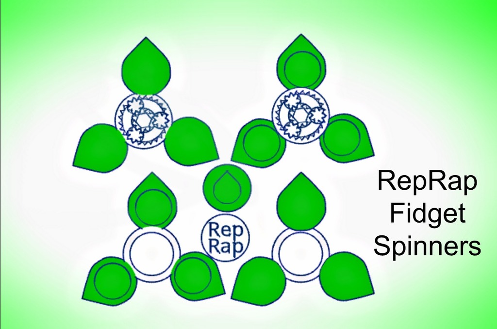Reprap Spinner and Caps