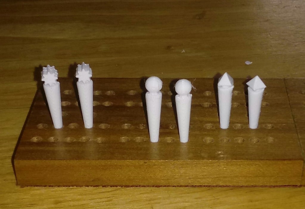 Cribbage pegs