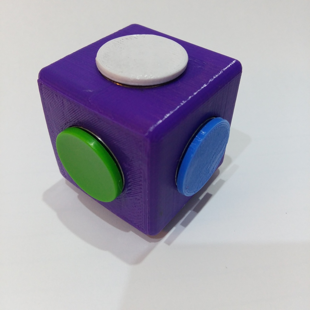 Fidget Spinner Cube