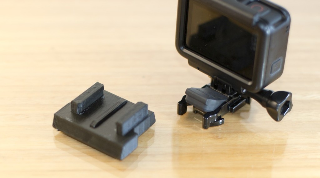GoPro Quick Release on a Manfrotto 200PL Plate