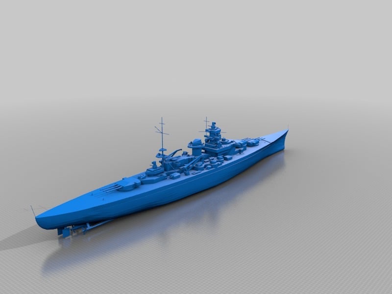 DKM Scharnhorst 1/144 scale full model
