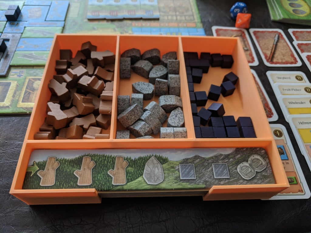 Bits and Mountain Tile Holder for A Feast For Odin