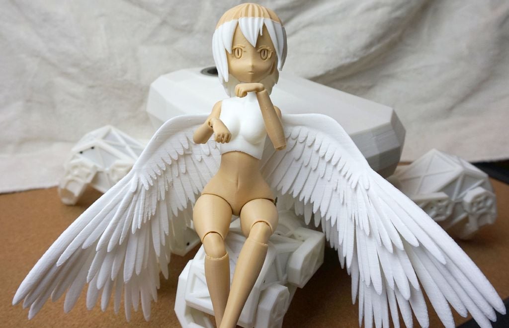 Angel Doll - Modified version of "Little Ball jointed Girl"