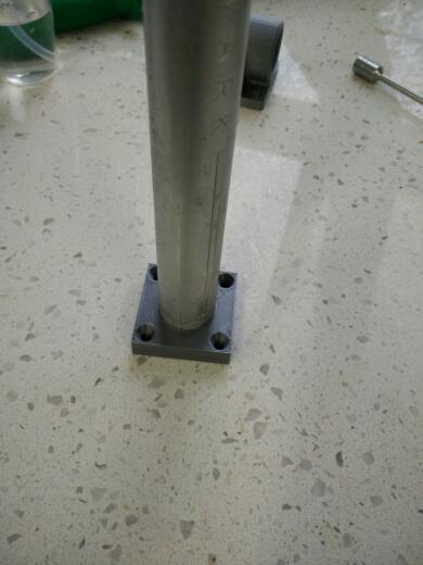 EMT (3/4) mounting plate