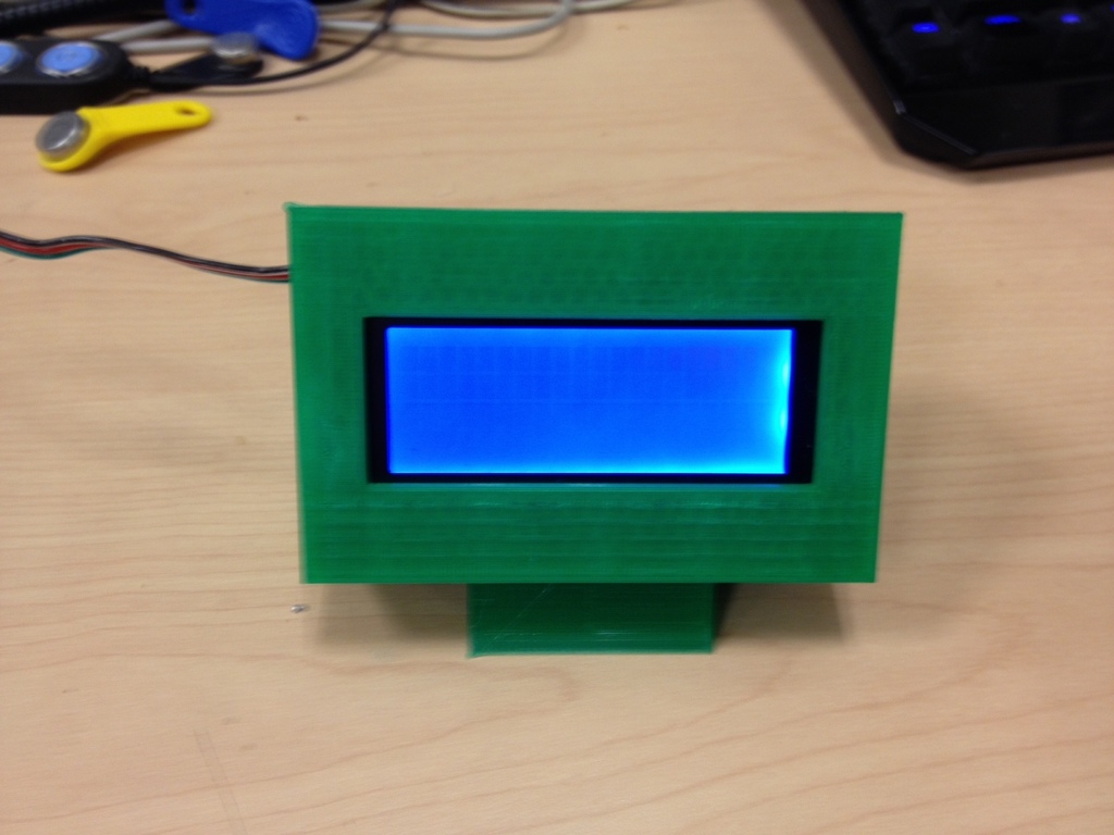 External display case for 20x4 LCD Module