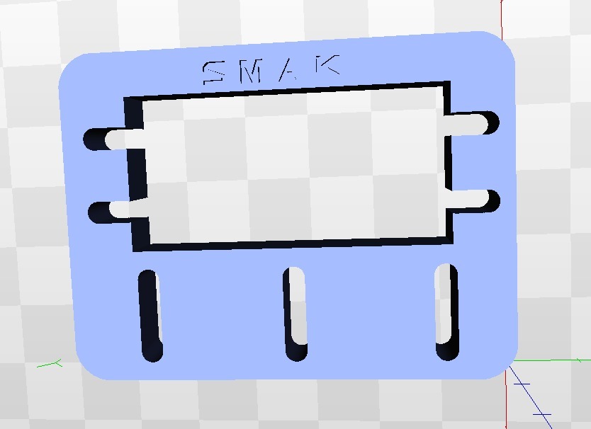 MakerBeam - Servo motor holder