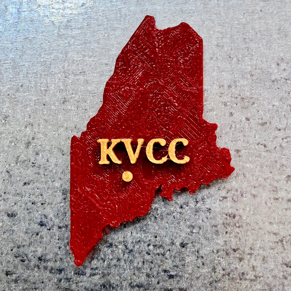 KVCC Maine Magnet