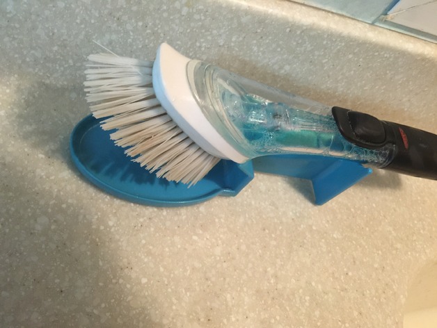 Oxo dish scrub brush holder