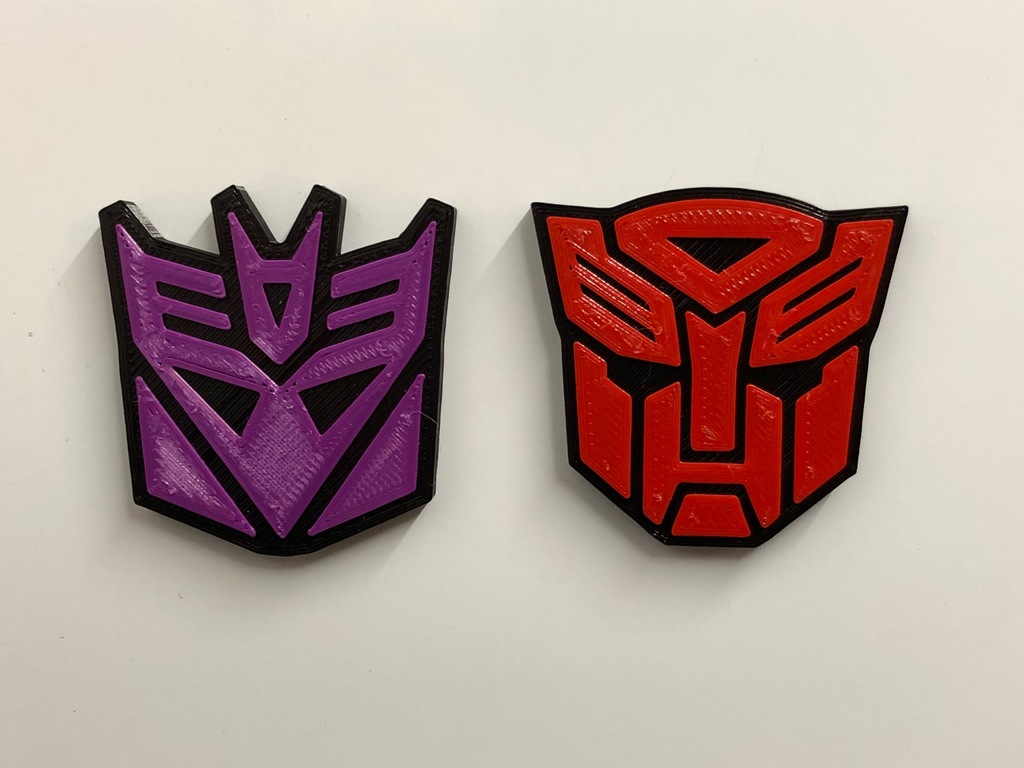 Transformers fridge magnets