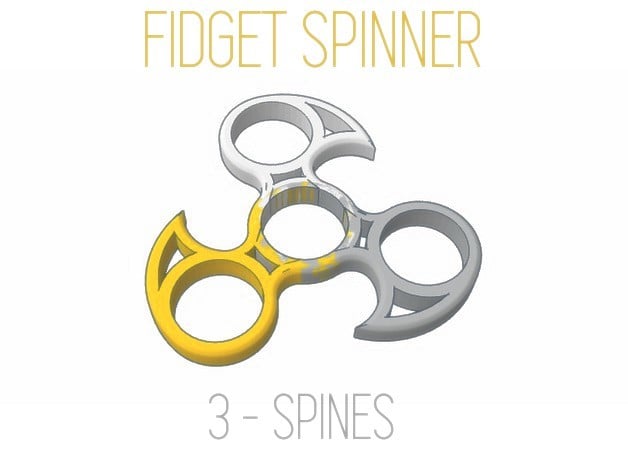 Fidget Tri-Spinner
