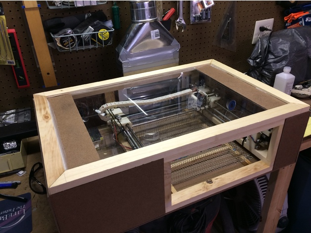 Recycled Prusa CoreXY Laser Cutter
