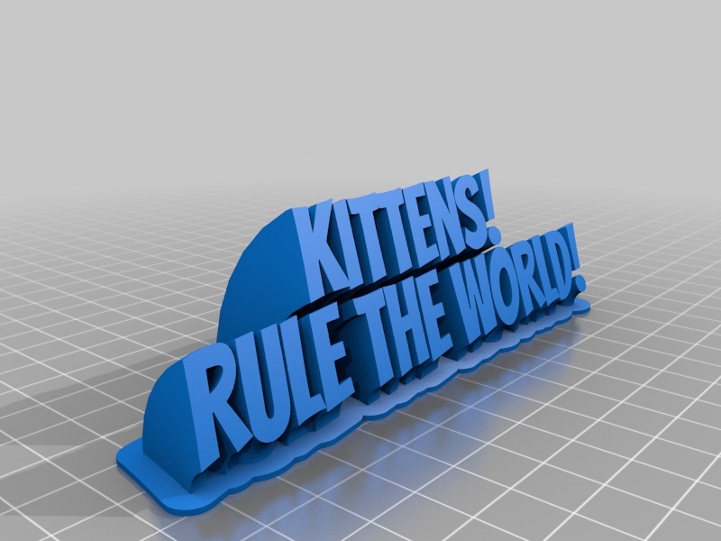 kittens rule the world