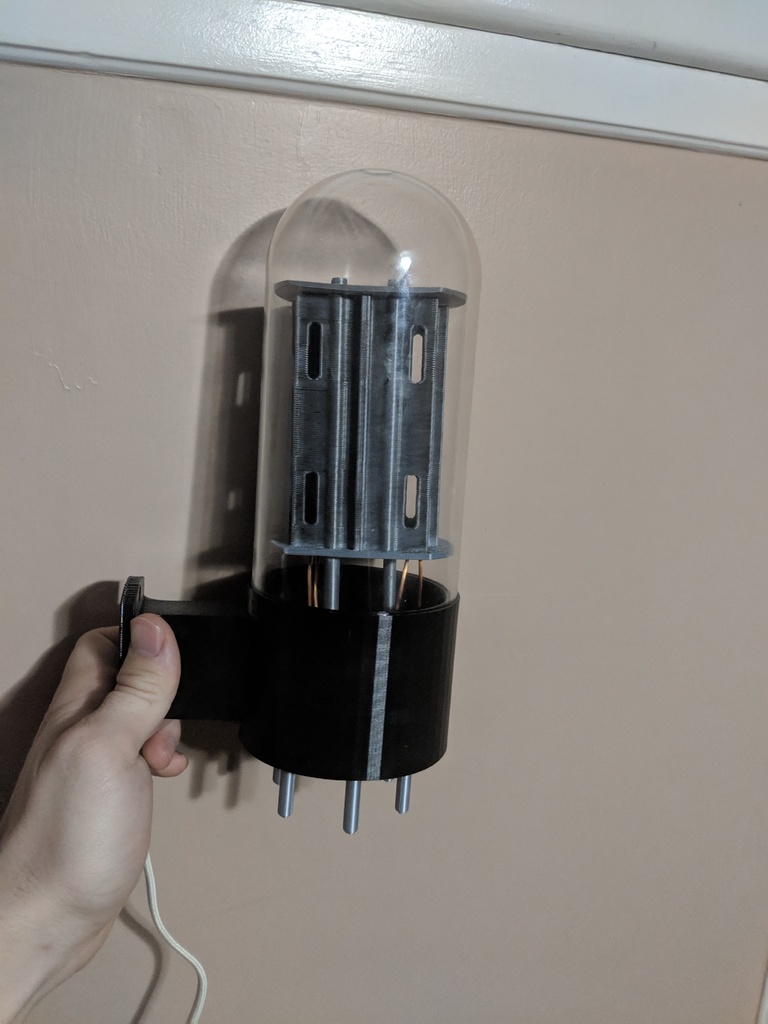 Wall sconce vacuum tube lamp