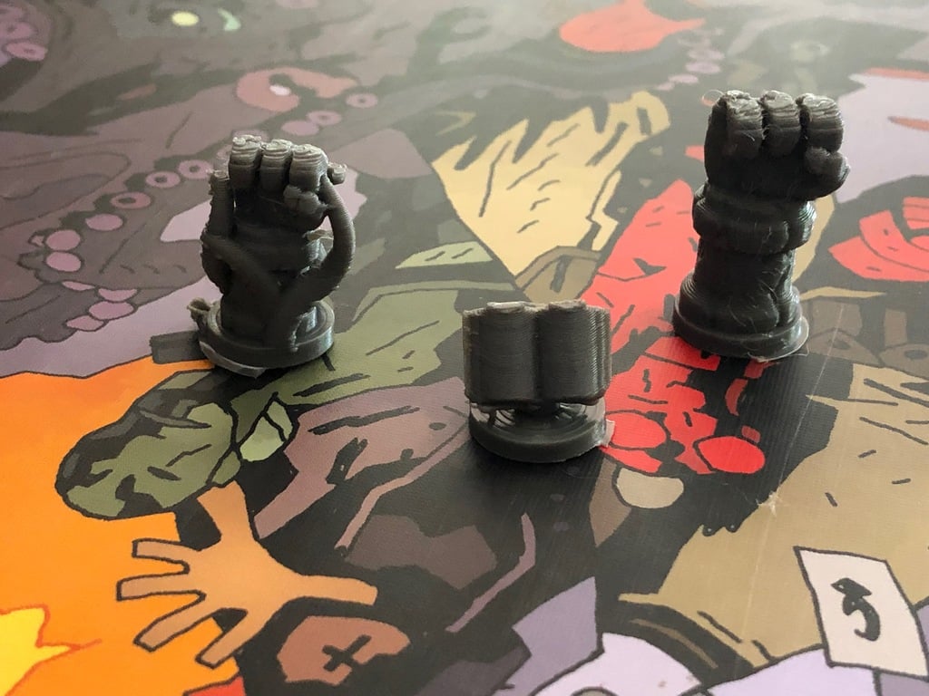 Hellboy: The Board Game Tokens