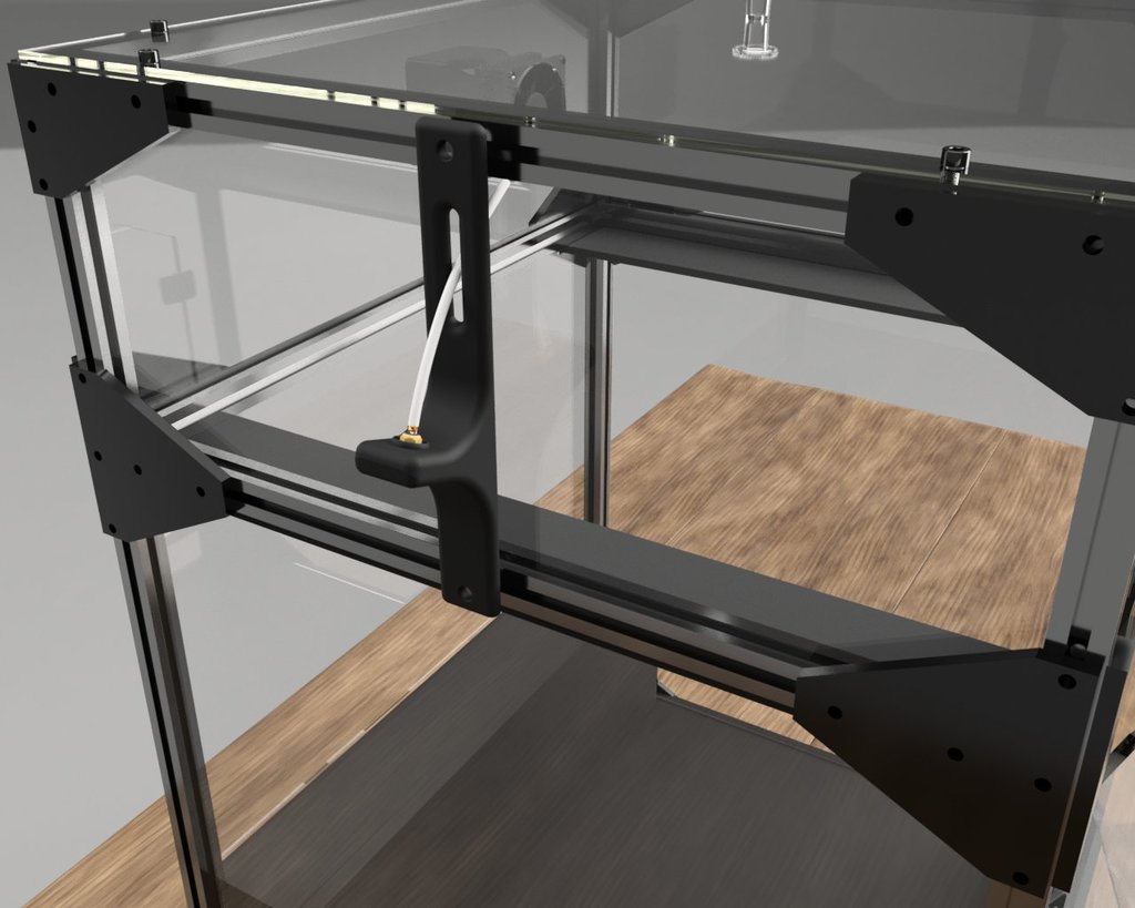 FolgerTech FT-5 Reverse Bowden Mount for 3D Printer Enclosure