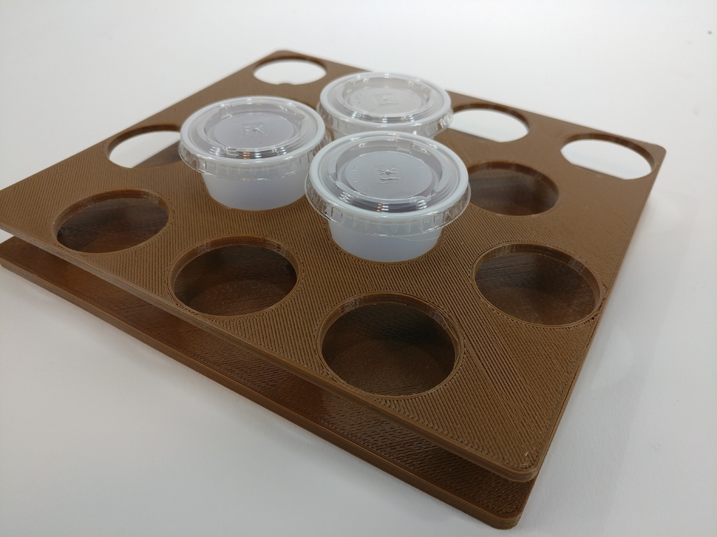 1oz Condiment Cup Holder for Small Parts