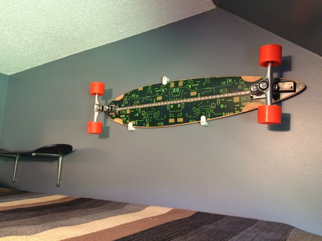 Longboard/ Skateboard Wall Mount