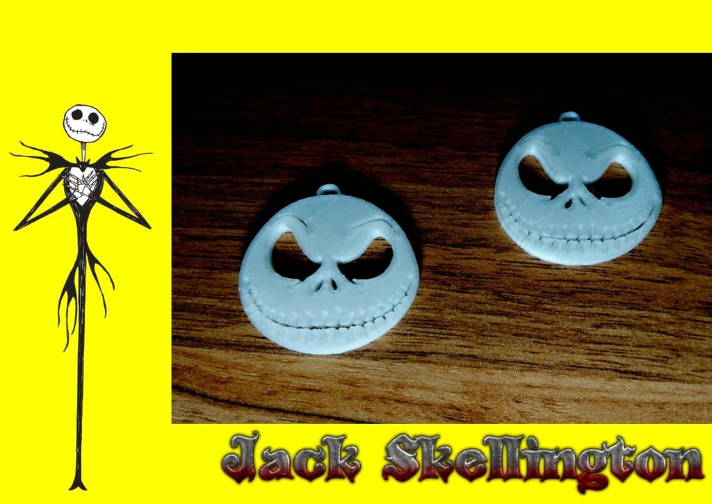 Jack Skellington earring